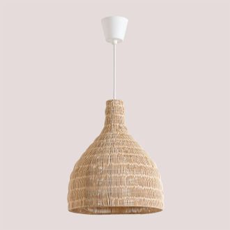 Sklum Lampadario Da Esterno In Rattan Markle Sklum