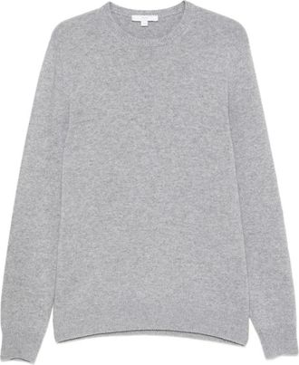 Malo Crew Neck Kasjmier Trui - Heren - Cashmere truien - Grijs - XL - Kasjmier - Truien & Vesten