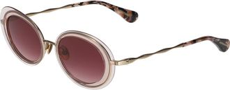 Scotch & Soda 7039 292 Womens Sunglasses Gold Size 51