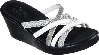 Skechers Womens Rumble On Dreamy Days Sandals In White