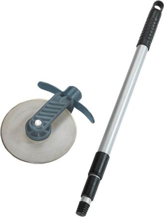 WENKO 88231500 Tagliabordi per erba con protezione lama, Acciaio inossidabile, 5.5 x 72-139 x 15 cm