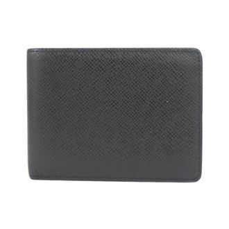 Louis Vuitton Black Leather Bill Wallet (Bi-Fold) (Pre-Owned)