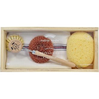 Be Home Dish Kit in Wooden Box with Acrylic Lid in None at Nordstrom