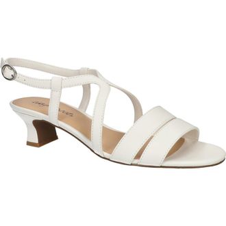 Easy Street Blissful Ankle Strap Sandal in White at Nordstrom, Size 7.5