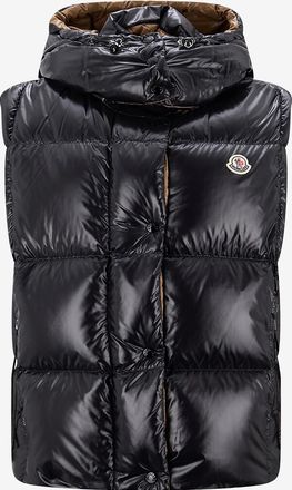 Moncler Steppweste aus technischem Material Luzule