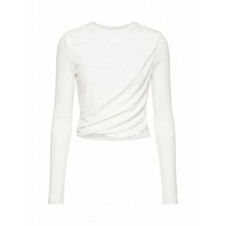 Diesel T-Asay-Pl Long Sleeve Top - Dames - Tops - Wit - Maat: S Katoen