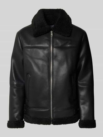 Mc Neal Jacke in Leder-Optik in Black, Gr&ouml;&szlig;e XXXL