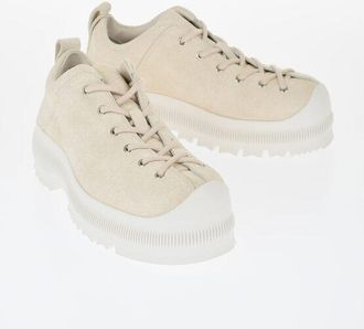 Jil Sander Suede Lace-up Sneakers with Vibram Sole size 40