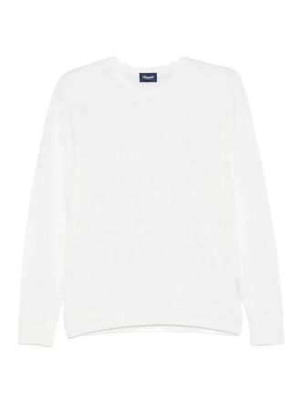 Drumohr Long Sleeve Crew-Neck Sweater