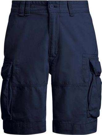 Polo Ralph Lauren Blauwe Cargo Shorts Relaxte Pasvorm - Heren - Korte Broeken - Blauw - W31 - Katoen - Korte Broeken