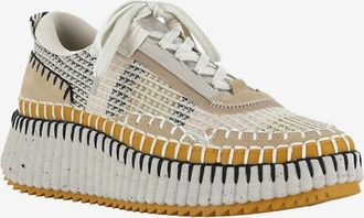 Chloé Umweltfreundliche niedrige Sneakers aus Mesh Nama