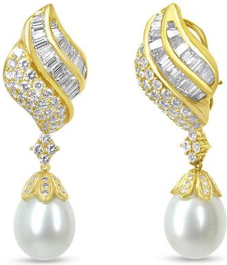 House of Brilliance Drop Dangle Earring Ladies jewelry & cufflinks 019716ED19