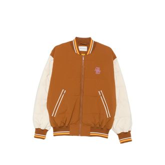 Dr&ocirc;le de Monsieur Embroidered Padded Jacket