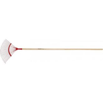 Fiskars Classic Compartimentos Escoba, Marr&oacute;n/rojo, 198 X 47 X 9 Cm, 1003708 (por 4)