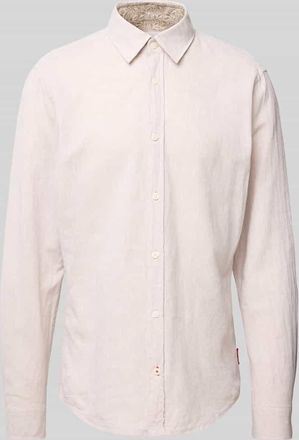 Joop JOOP! Jeans Regular Fit Freizeithemd aus Leinen-Baumwoll-Mix Modell Hanson in Beige, Größe XL