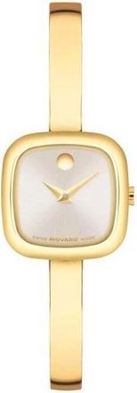 Movado Museum Quartz White Dial Ladies Watch 608058