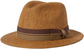 Brixton Roma Straw Fedora Hut - Unisex | braun