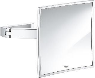 GROHE Selection Cube Espejo De Aumento Cosm&eacute;tico X3, Cromo /espejo (40808000)