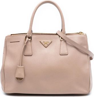 Prada Pre-owned Prada Medium Saffiano Lux Galleria Double Zip Tote VAY889KXG8ZQI6T3