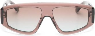 Alaia Geometric-frame Sunglasses
