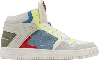 Philippe Model Sneakers, male, Multicolor, 7 UK, Mens Lace-Up Trainers