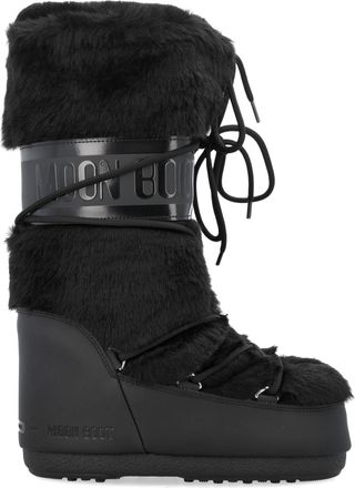 Moon Boot Scarpe scarpature di luna nere