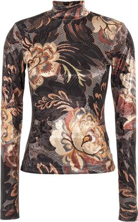 Etro Multicolor Paisley chenille top