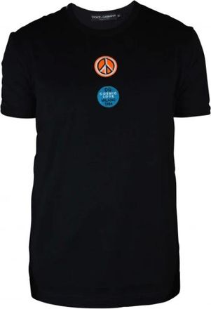 Dolce & Gabbana Heren, Tops, Zwart, Maat: L Katoen