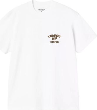 Carhartt Work in Progress White Relaxed T-Shirt