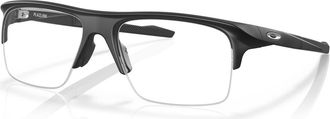 Oakley 56mm Rectangle optical glasses in Black at Nordstrom