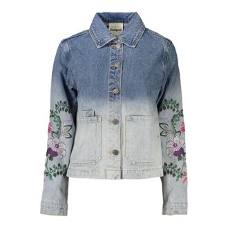 Desigual Mujer, Chaquetas, Azul, Talla: XL
