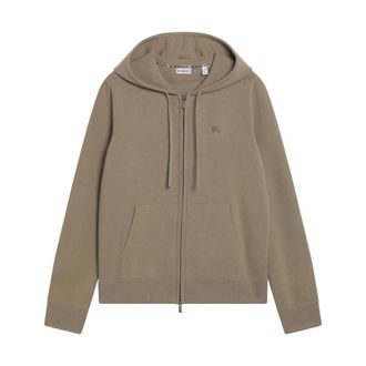 Burberry Truien & Vesten, Dames, Bruin, M, Polyester, Cashmere Trui