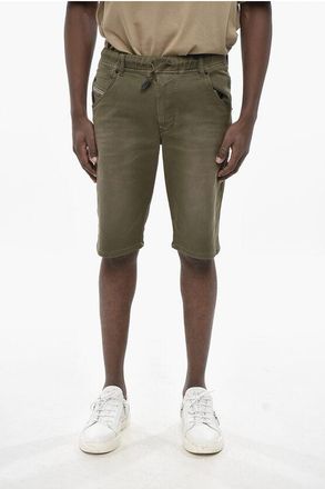 Diesel JOGG JEANS Stretch Cotton Shorts D-KROOSHORT-NE With Elastic size 26