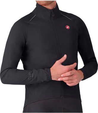 Castelli Emergency 3 Rain Jacket Velojacke für Herren | schwarz/grau