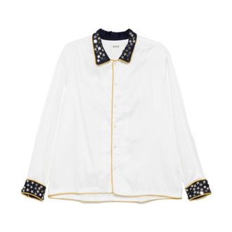 Bode Hombre, Camisas, Blanco, Talla: M