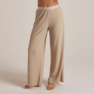 Lounge Soft Waffle Pyjama Bottoms - Mink - XXL - The Perfect Gift For Her