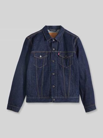 Levi's Regular Fit Jeansjacke aus reiner Baumwolle Modell THE TRUCKER JACKET in Jeansblau, Gr&ouml;&szlig;e XXL