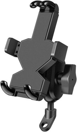 OEM Soporte De Aluminio Para Tel&eacute;fono M&oacute;vil De Motocicleta Y Bicicleta, Montaje En Manillar Para Espejo Lateral De Bicicleta