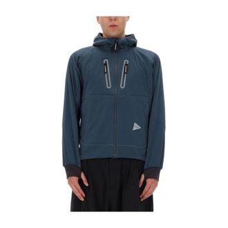 And Wander Alpha Air Jacket - Jackets - Hombre - Azul - L