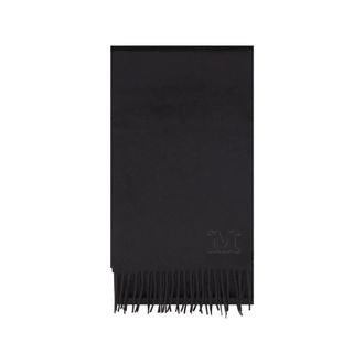 Max Mara Winter Scarves, female, Black, Size: ONE SIZE Wsdalia Scarf