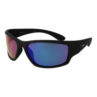 Polaroid Unisex Black Plastic Sunglasses - One Size