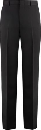 Gucci Black Flat Front Pants