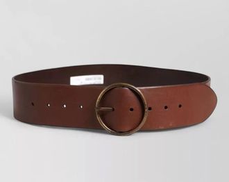 Dolce & Gabbana leather wide waist belt