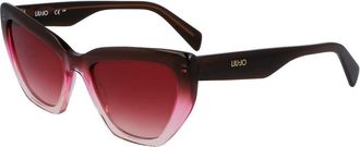 Liu Jo Bruine Acetaat Zonnebril