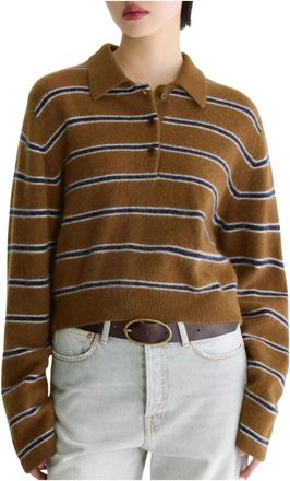 Bellerose Punto - Dames - Polos - Bruin - XS - Tops
