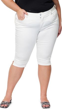 Slink Jeans Pirate Crop Jeans in Clare at Nordstrom, Size 12W