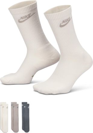 Nike Unisex Everyday Elevated Crew Socks (3 Pairs) in Multicolor | IH8522-907