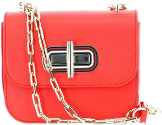 Tommy Hilfiger Turnlock Mini Crossover Bright Vermillion