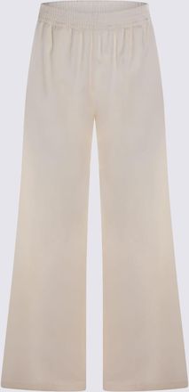 Fabiana Filippi White Wool Pants