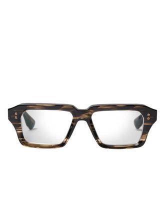 Dita Eyewear square-frame glasses - Brown